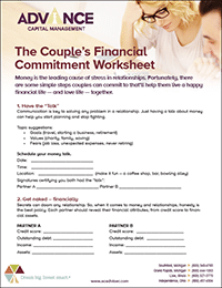 Couples Worksheet