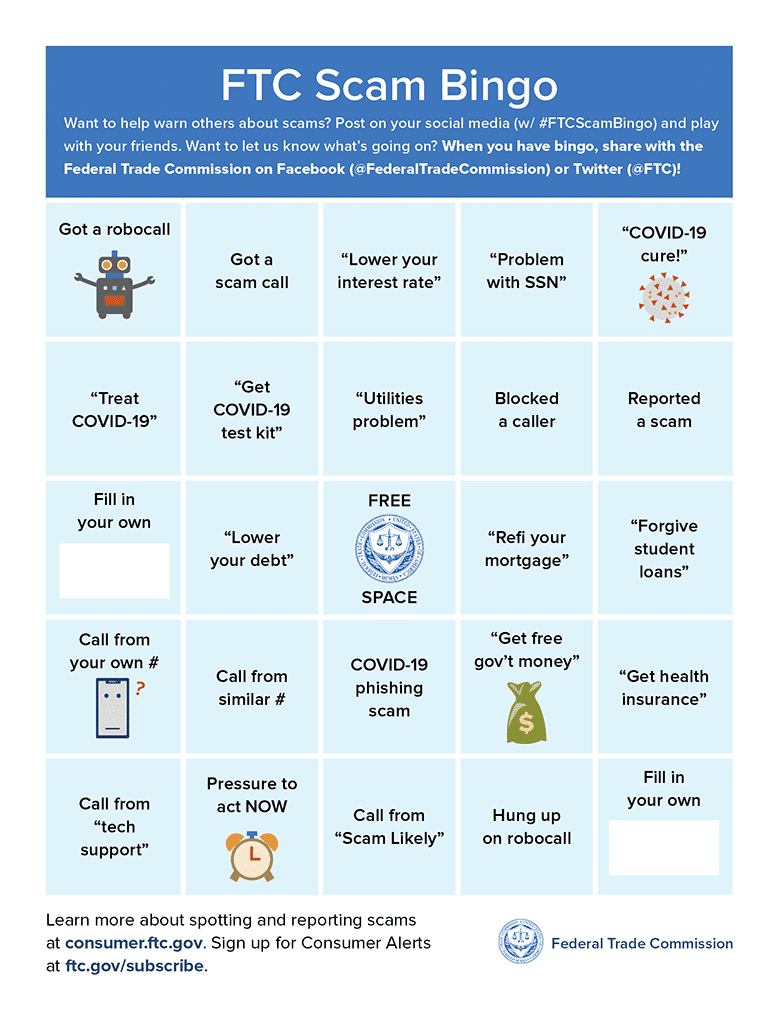 covid bingo