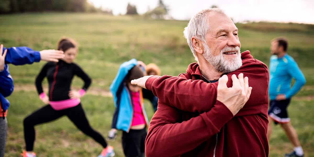 healthy retiree